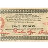 Image 1 : 1945 Philippines 2 Peso Guerrilla Note WW2   (COI-959)