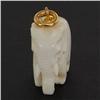 Image 2 : Vintage Pre-Ban Ivory Elephant Pendant (JEW-128)