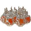 Image 4 : Silver Plate & Chinese Amber Zodiac Set (CLB-083)