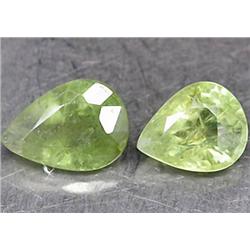 1.77ct.  Majestic Pear Shape Light Green Sapphire RETAIL $925 (GEM-2291)