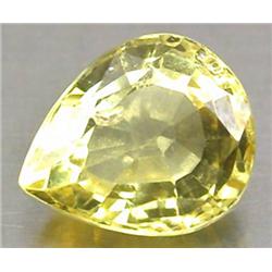 .65ct. Yellow Natural Sapphire Oval Facet RETAIL $700 (GEM-2180)