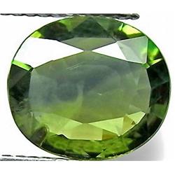 1.47ct. Glistening Natural Blue Green Sapphire RETAIL $800 (GEM-2455)