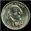 Image 3 : 2007P Adams Dollar Double Edge Inscription ERROR RARE BU (COI-3641)
