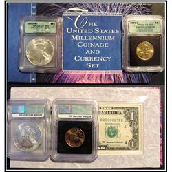 2000 MILLENNIUM COIN CURRENCY SET ICG MS70 RARE (COI-3667)