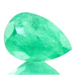2.26ct Hi Grade Colombian Emerald Pear Cut APPRAISED $4294 (GEM-1009)