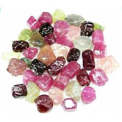 311ct. . Fancy Red Pink Green Lemon Sapphire Ruby Rough (GEM-2169)