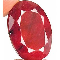 44ct. Rare Huge Pigeon Blood Red Natural African Ruby RETAIL $2500 (GEM-2634)