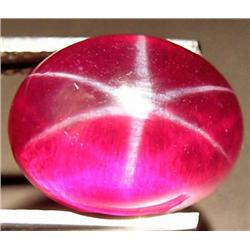 4.90ct. Astonishing Cabochon Star Ruby Red RETAIL $1500 (GEM-2719)