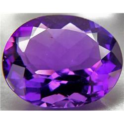 20.60ct. Fantastic Purple Change Amethyst Oval RETAIL $1850 (GEM-2723)