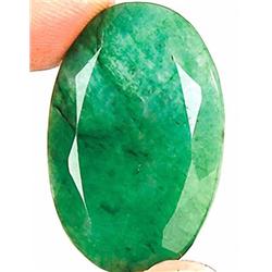 72ct. Stunning Green Huge Natural S. American Emerald RETAIL $6500 (GEM-2600)