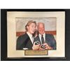 Image 1 : WAYNE GRETZKY & GORDIE HOWE DUAL SIGNED PHOTO (THE SCORE BOARD COA)