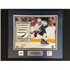 Image 2 : ALEXANDER OVECHKIN 2005-06 ROOKIE, GAME USED STICK FRAMED PHOTO DISPLAY (HEROES 'N' LEGENDS COA)