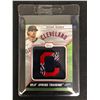 Image 1 : Shane Bieber 2021 Topps Series 1 MLB Spring Training Cap Logo Patch Indians