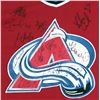 Image 3 : 1995-96 COLORADO AVALANCHE SIGNED JERSEY w/ MARC CRAWFORD, PATRICK ROY, ADAM FOOTE + MORE (BECKETT