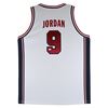 Image 1 : MICHAEL JORDAN SIGNED MITCHELL AND NESS DREAM TEAM USA BASKETBALL JERSEY (JSA LOA)