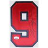 Image 2 : MICHAEL JORDAN SIGNED MITCHELL AND NESS DREAM TEAM USA BASKETBALL JERSEY (JSA LOA)