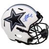 Image 1 : TROY AIKMAN SIGNED DALLAS COWBOYS LUNAR ECLIPSE FULL SIZE HELMET (BECKETT COA)