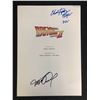 Image 1 : CHRISTOPHER LLOYD AND MICHAEL J. FOX SIGNED BACK TO THE FUTURE SCRIPT (RA COA)