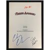 Image 1 : THREE AMIGOS CAST SIGNED SCRIPT COVER (CHEVEY CHASE, STEVE MARTIN, MARTIN SHORT( RA COA)