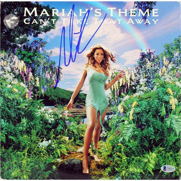 MARIAH CAREY SIGNED VINYL RECORD (PSA COA)