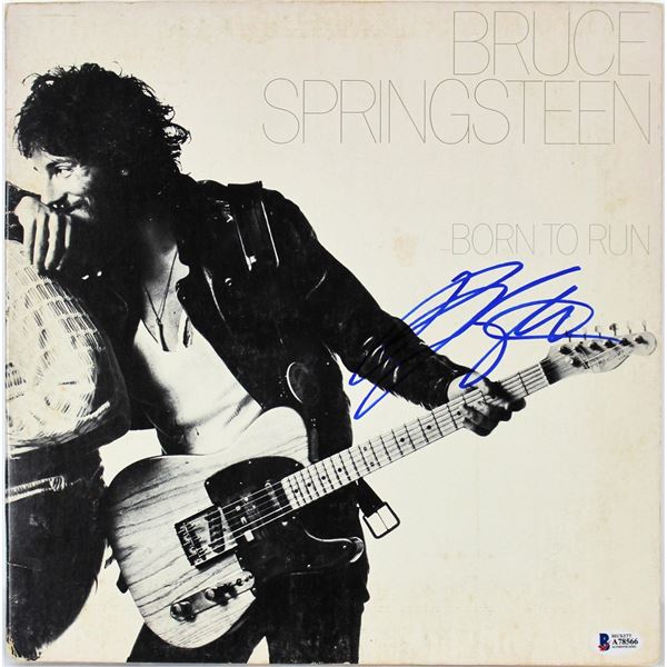 BRUCE SPRINGSTEEN SIGNED VINYL RECORD (BECKETT COA)