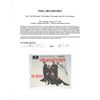 Image 3 : PAUL MCCARTNEY SIGNED VINYL RECORD (PSA LOA)