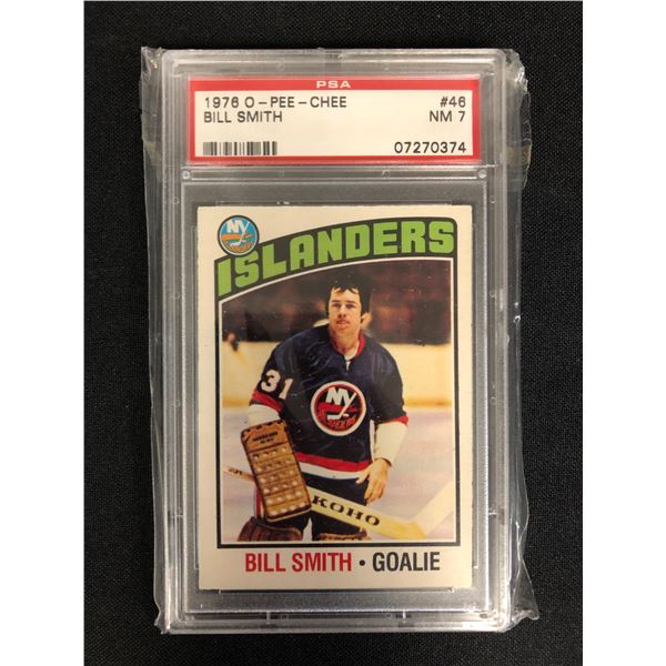 1976 O-PEE-CHEE NO.46 BILL SMITH (PSA 7)