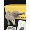 Image 2 : LTD. EDITION "THE HERD" BY MARTHA CAREY ELEPHANT SCULPTURE