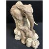 Image 1 : LTD. EDITION "THE HERD" BY MARTHA CAREY ELEPHANT SCULPTURE