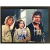 Image 1 : CARRIE FISHER, MARK HAMILL & HARRISON FORD SIGNED STAR WARS 8 X 10 (RA COA)