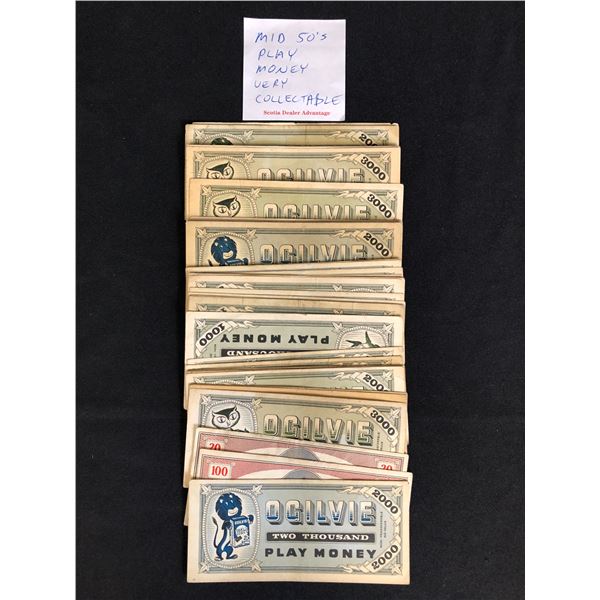 1950'S PLAY MONEY