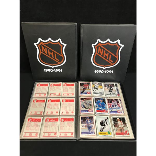 1990-91 NHL HOCKEY CARD LOT