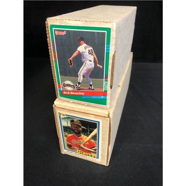 1981/ 1991 DONRUSS BASEBALL CARD LOT