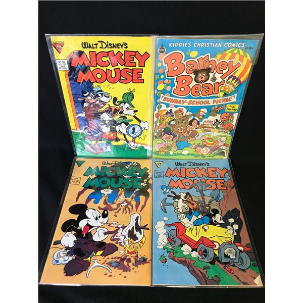 MICKEY MOUSE COMIC BOOK LOT