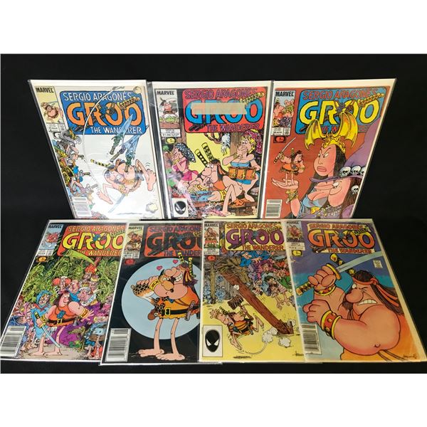 GROO THE WANDERER COMIC BOOK LOT (MARVEL COMICS)