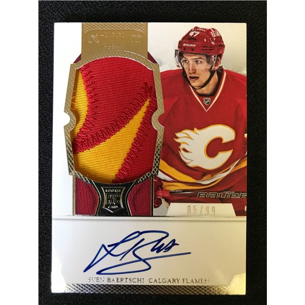 2012-13 Panini Dominion Sven Baertschi #109 Rookie Auto