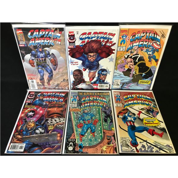 CAPTAIN AMERICA COMIC BOOK LOT (MARVEL COMICS)