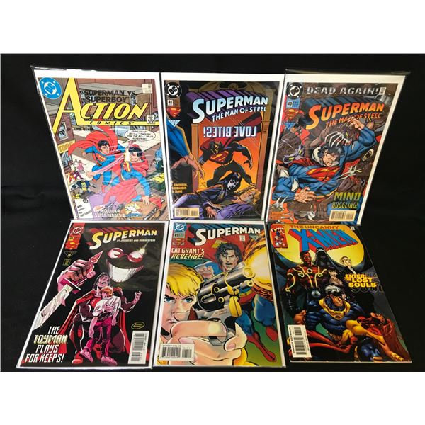 ASSORTED SUPERMAN COMIC BOOK LOT