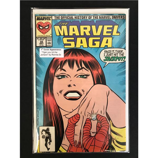 THE MARVEL SAGA NO.22 (MARVEL COMICS)