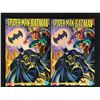 Image 1 : SPIDER-MAN and BATMAN (DC/ MARVEL COMICS) X2