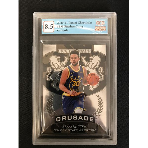 2020-21 PANINI CHRONICLES NO.534 STEPHEN CURRY CRUSADE (GCG 8.5)