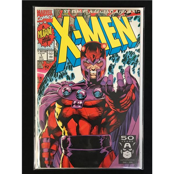 X-MEN NO.1 (MARVEL COMICS) 1st Issue! A Legend Reborn!