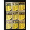 Image 1 : TOPPS BASEBALL CHECKLIST CARD LOT