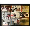 Image 1 : ASSORTED GAME JERSEY HOCKEY CARD LOT