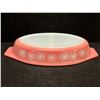 Image 4 : Vintage Pyrex Pink Daisy Divided Casserole w/Lid Excellent Condition 1.5Qt