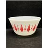 Image 2 : Vintage Atomic Starburst Federal Glass Mixing Bowl (Approx: 8"W 4"T)