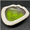 Nice Mid Century Modern Ceramic Ashtray (Approx: 7.25x7")
