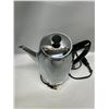 Image 3 : Vintage Chrome Deco Electric Universal Coffeematic Coffee Maker (Approx: 11"T 9"W)