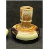 Image 3 : 2 Ceramic Candle holders (approx: 3.5"T 3.25"W)