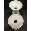 Image 5 : 2 Susan Gurman Studio Art Pottery Candle Holders / Vases (taller one approx: 5.25x3.25")